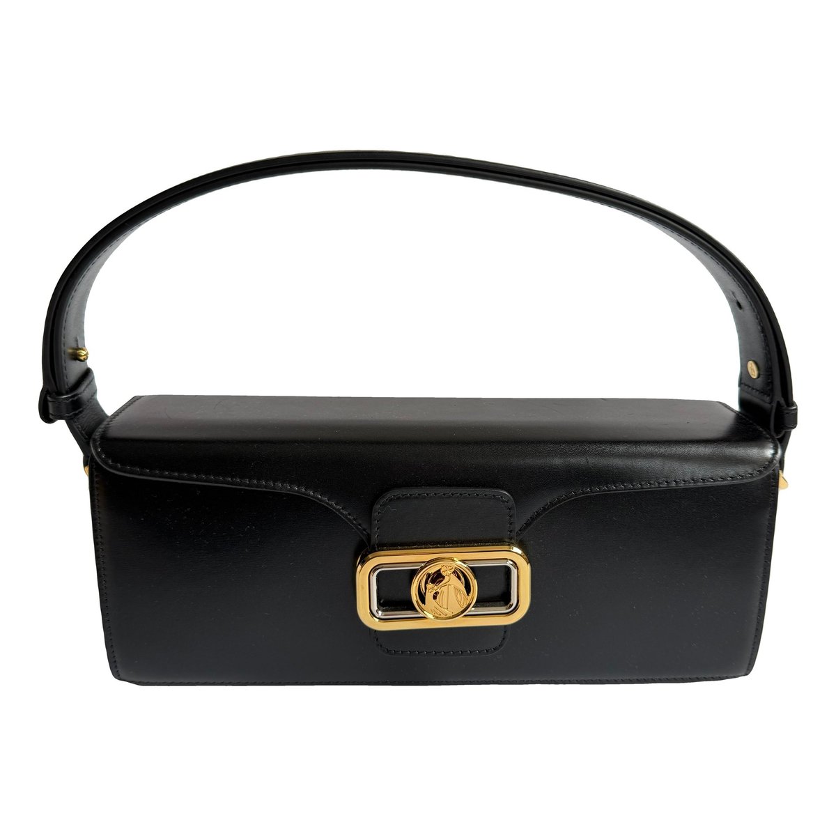 Pencil leather handbag