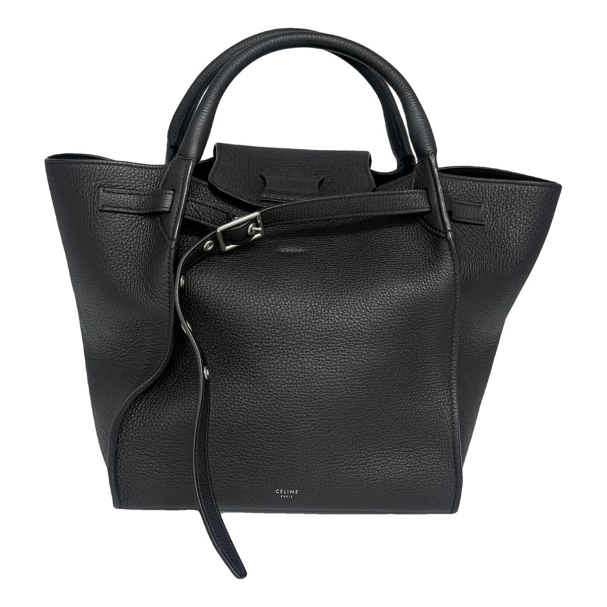 Big Bag leather handbag