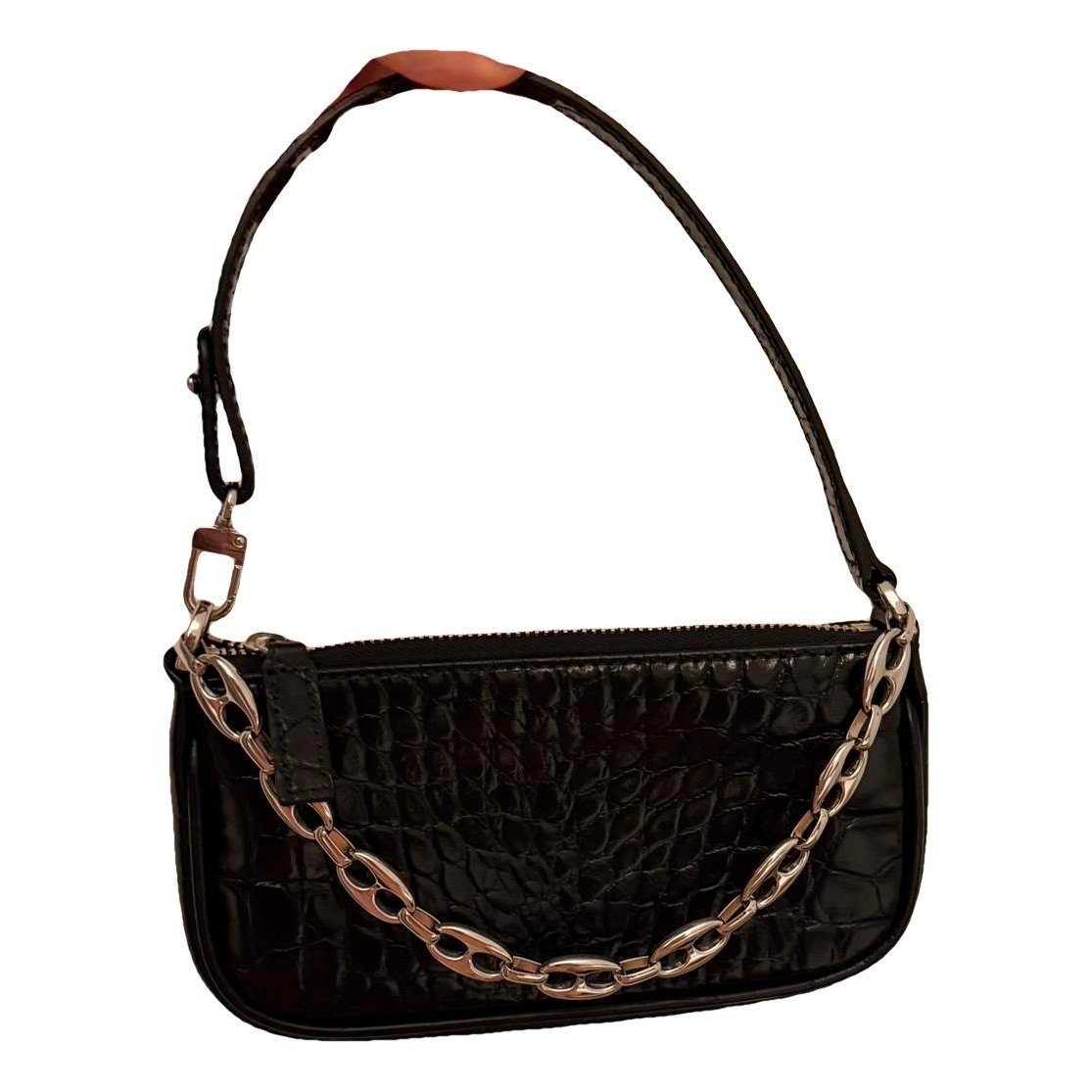 Rachel leather clutch bag