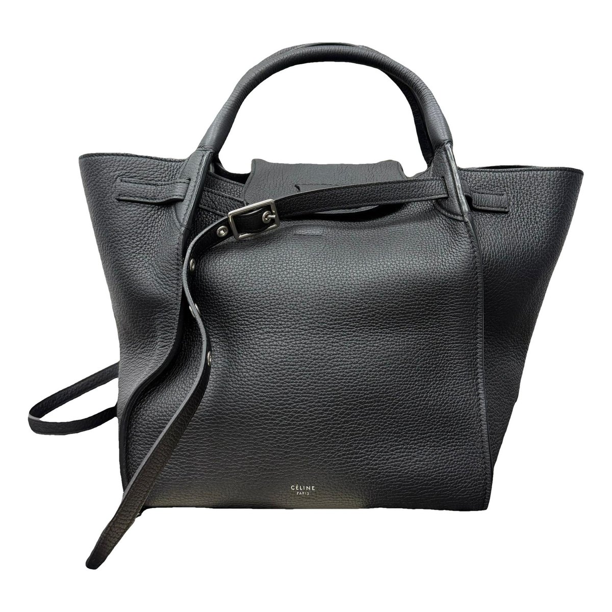 Big Bag leather handbag