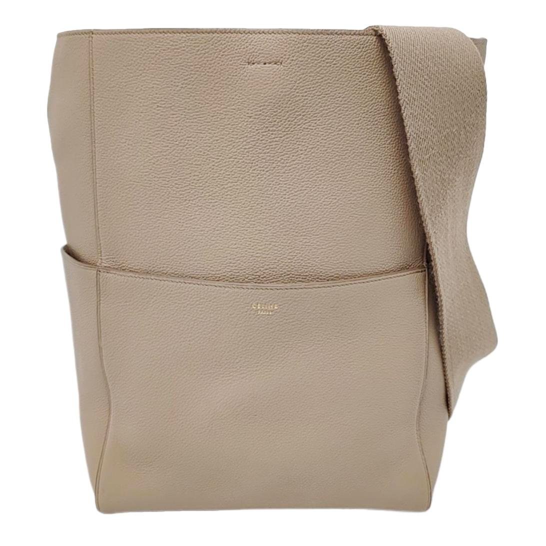 Seau Sangle leather handbag