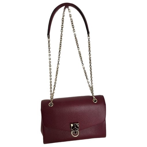 Panthère leather handbag