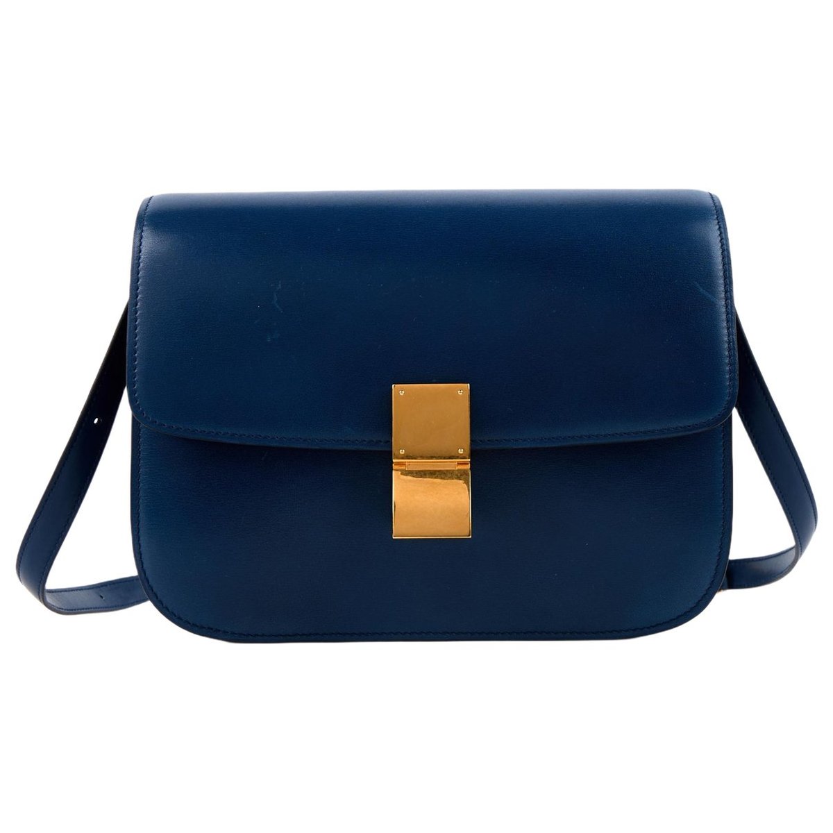 Classic leather crossbody bag