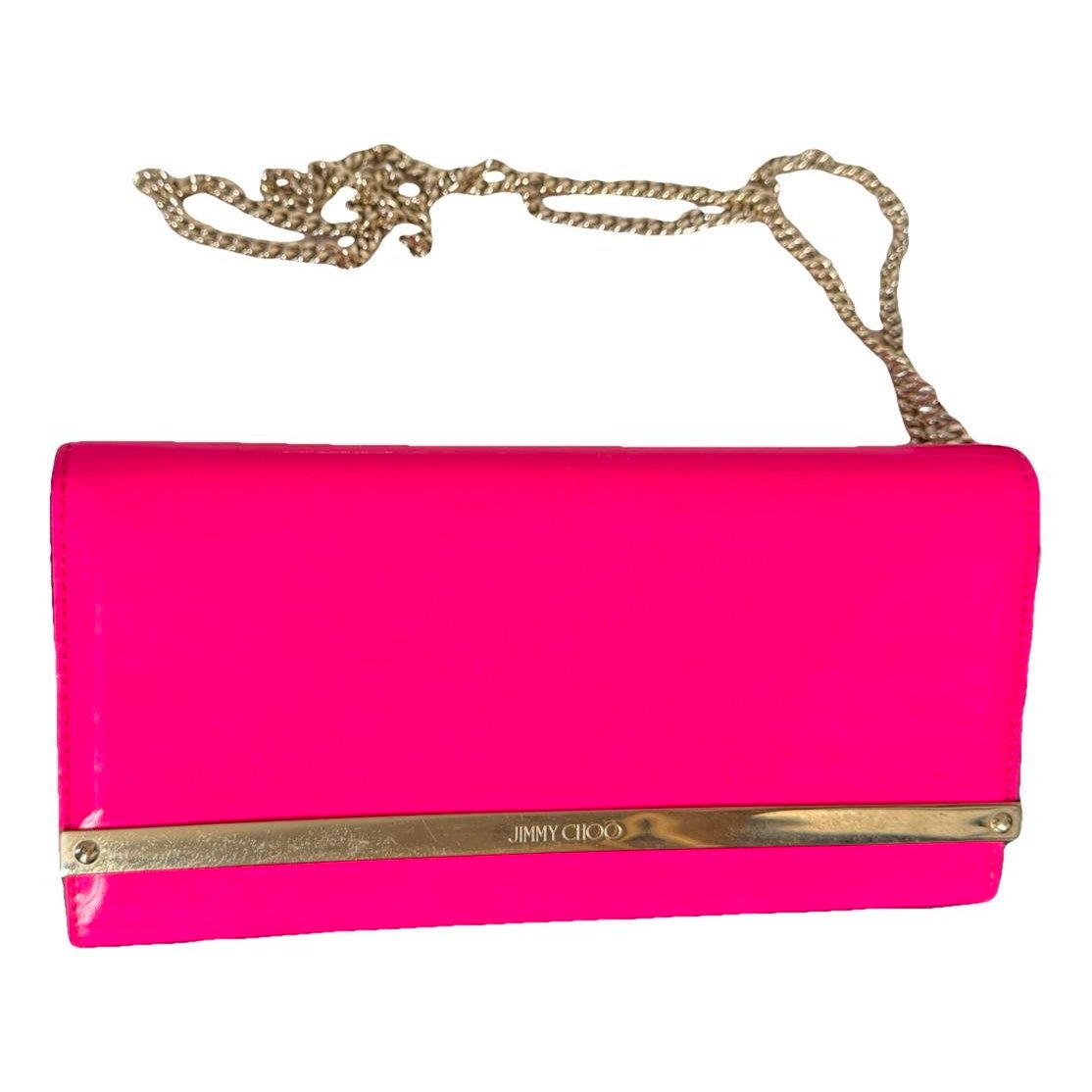 Sweetie patent leather clutch bag