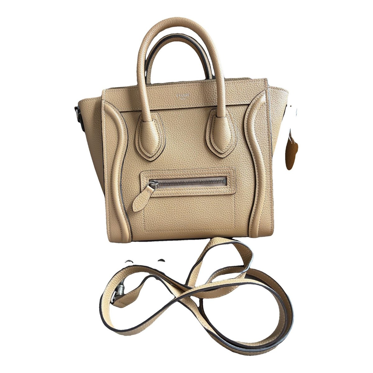 Nano Luggage leather handbag