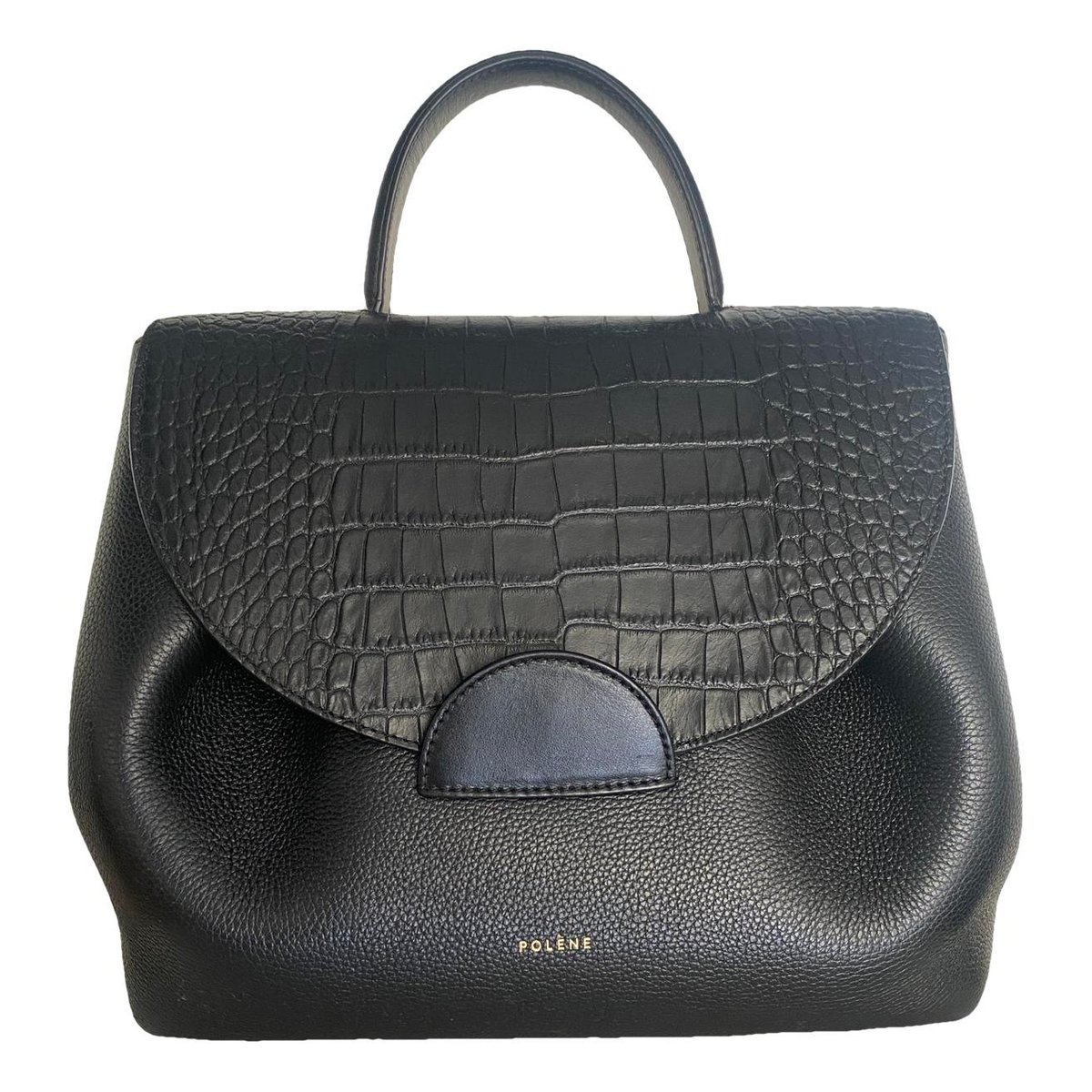 Numéro un leather handbag