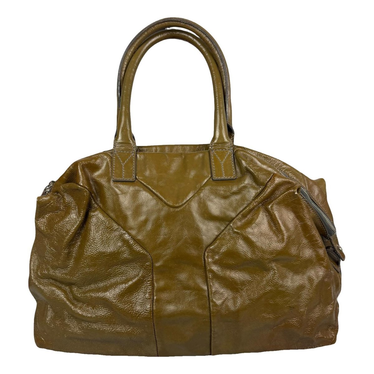 Easy patent leather handbag