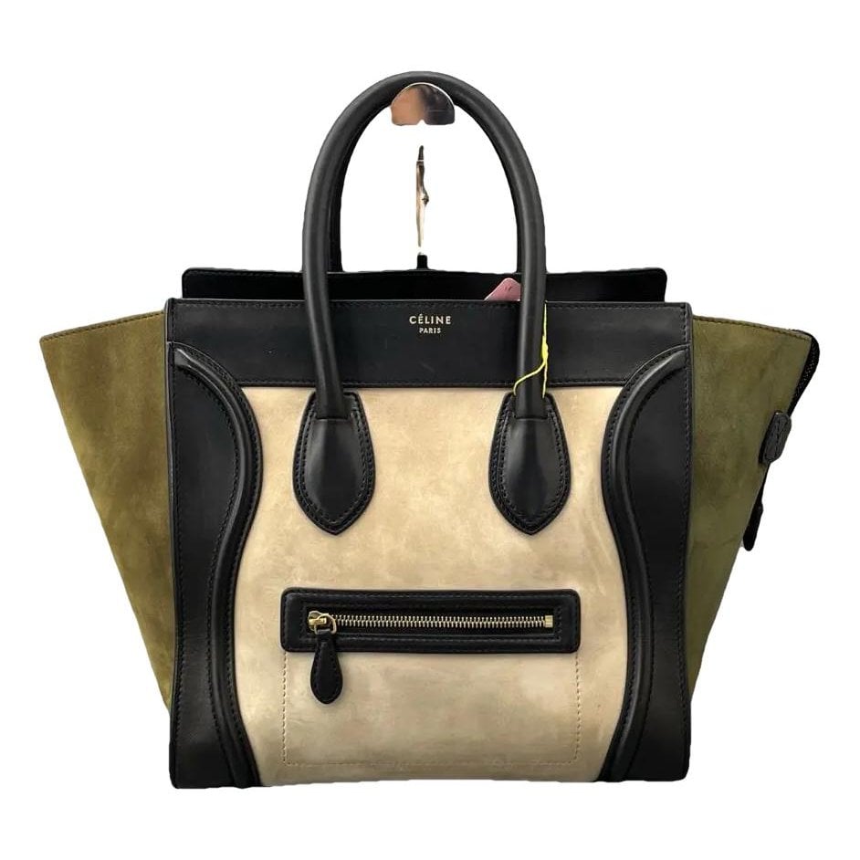 Luggage leather handbag