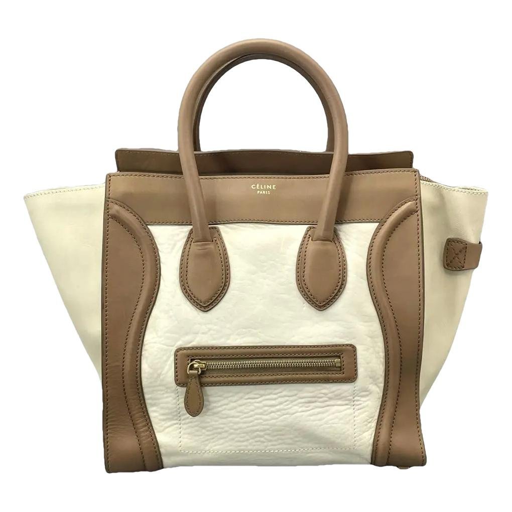 Luggage leather handbag