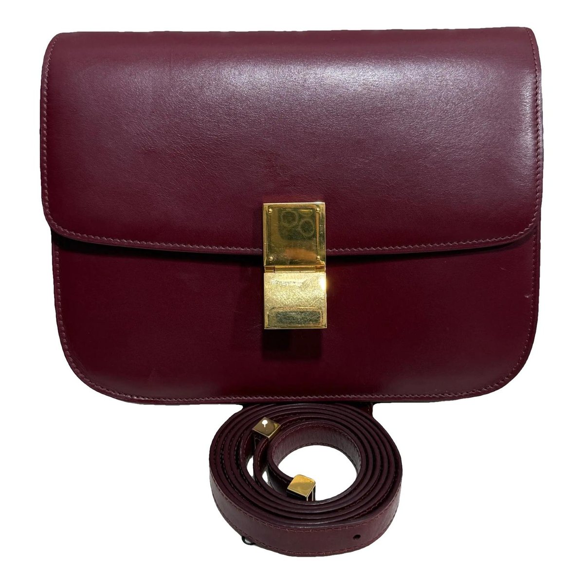 Classic leather handbag