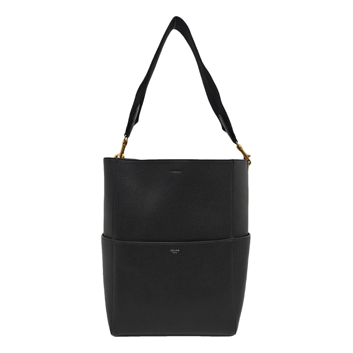 Seau Sangle leather tote