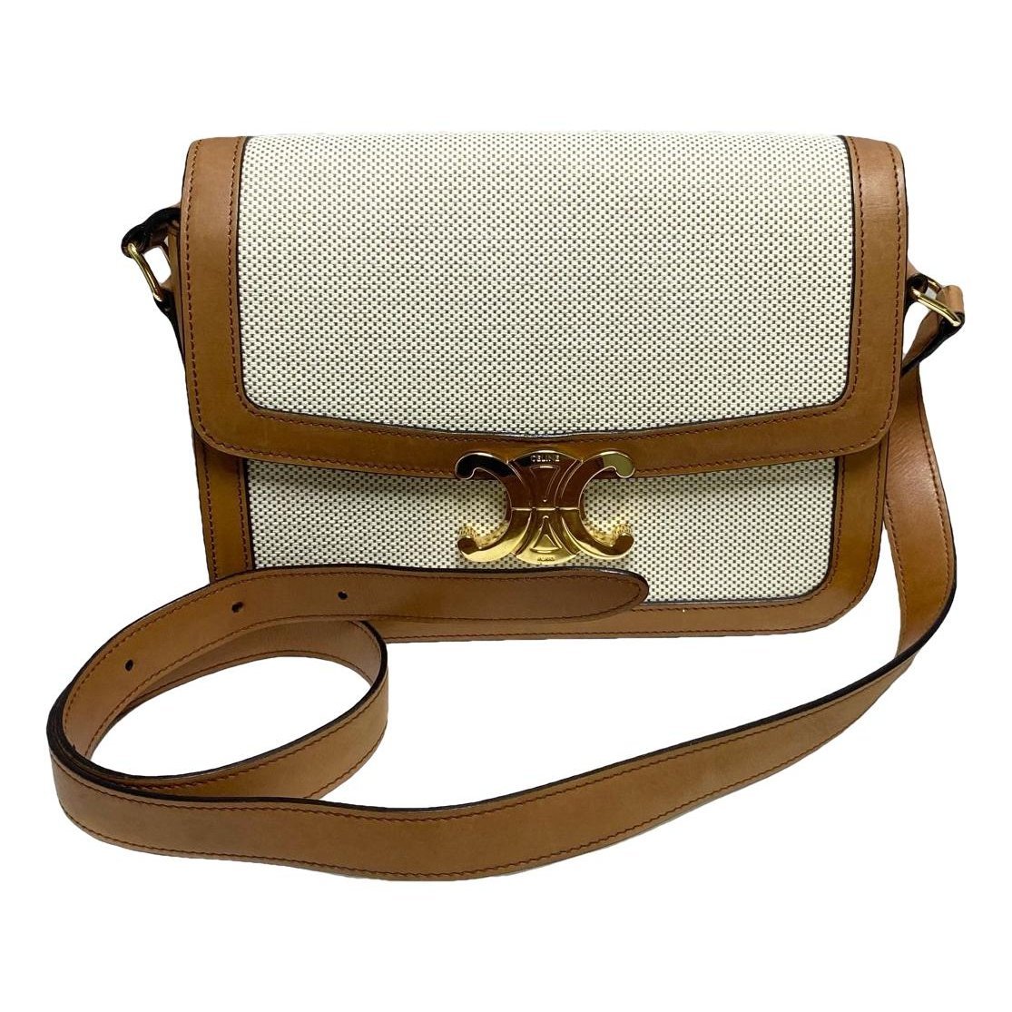 Triomphe cloth handbag