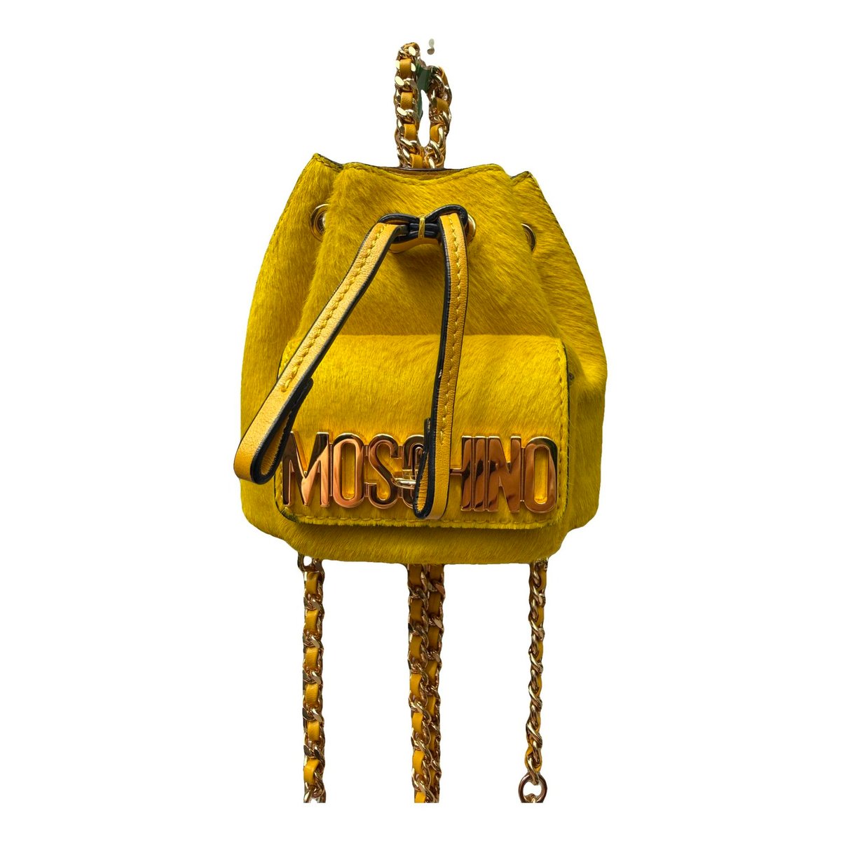 Pony-style calfskin backpack