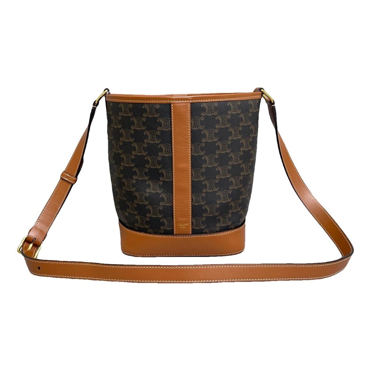SAC SEAU leather handbag