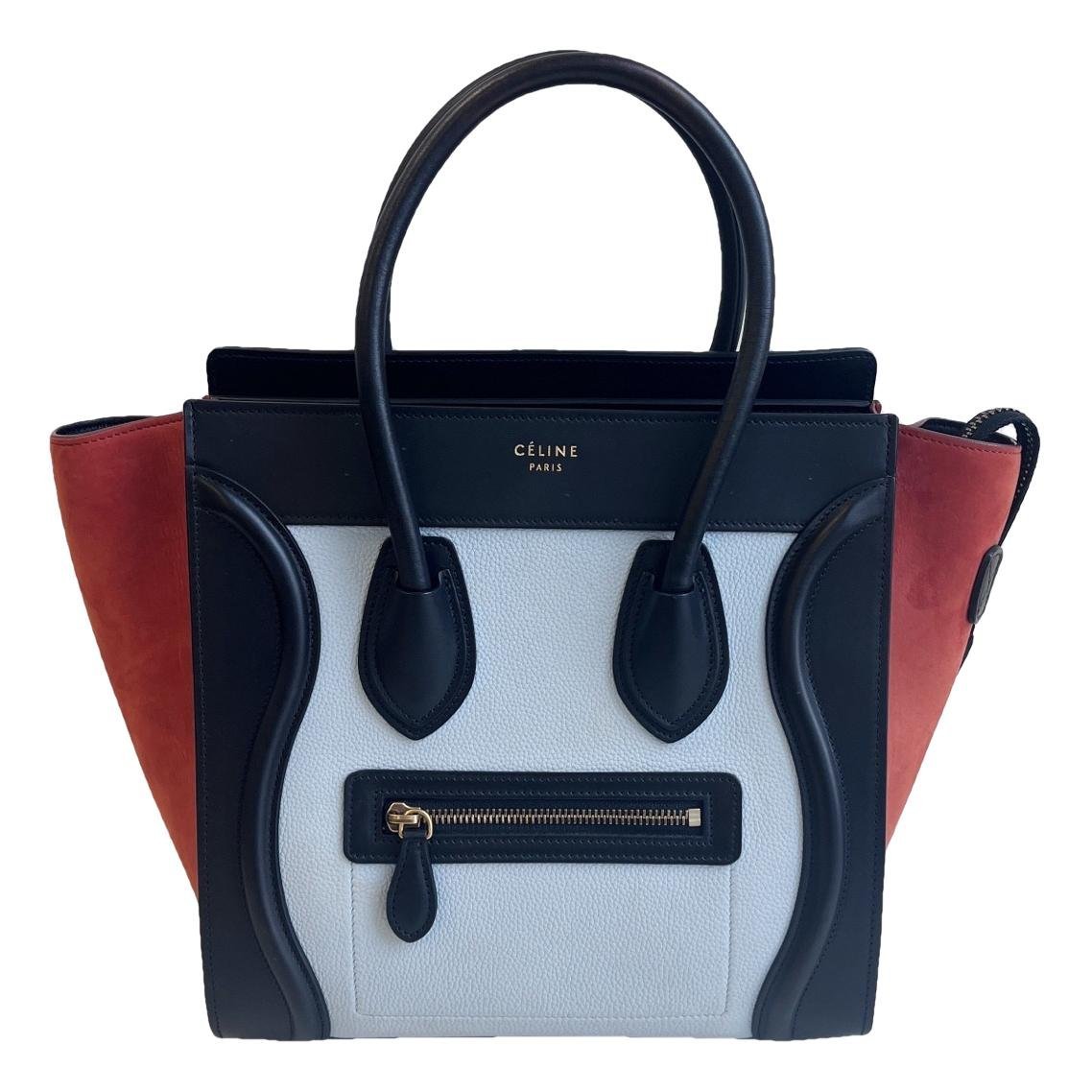 Luggage leather handbag