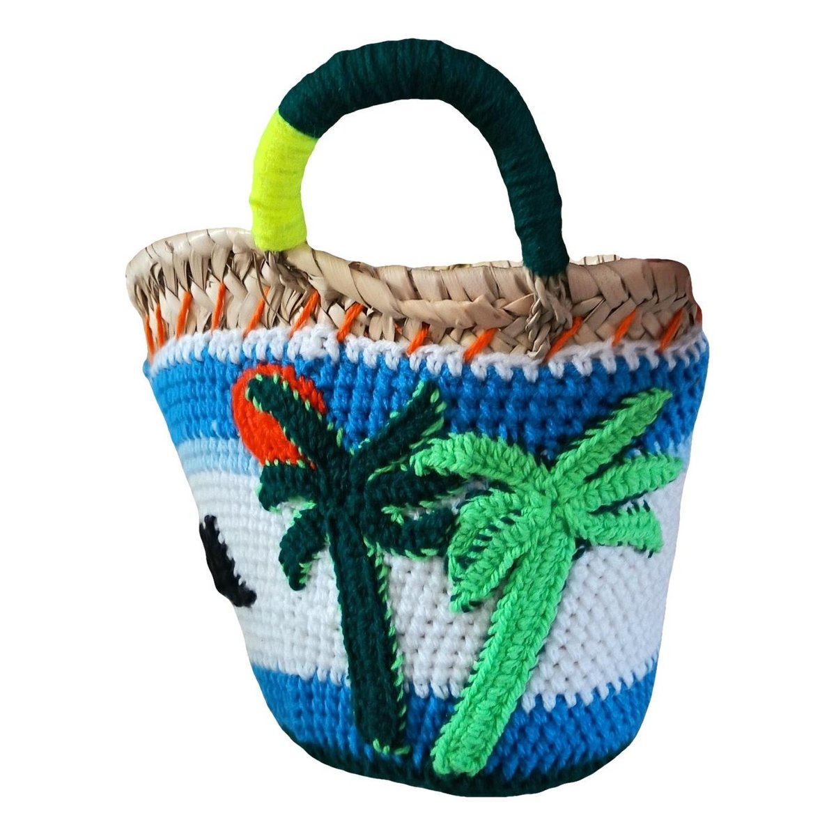 Crochet handbag