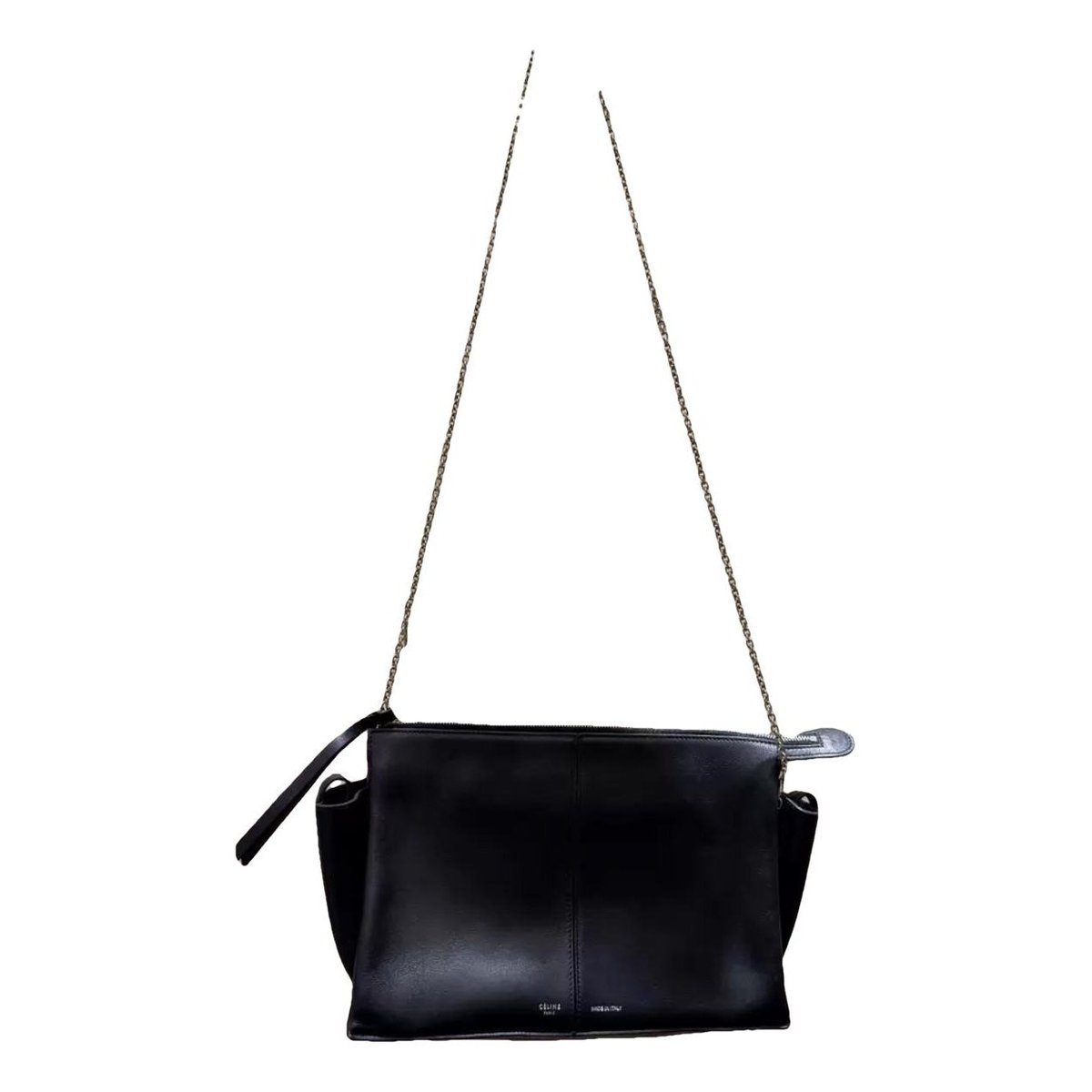 Tri-Fold leather tote