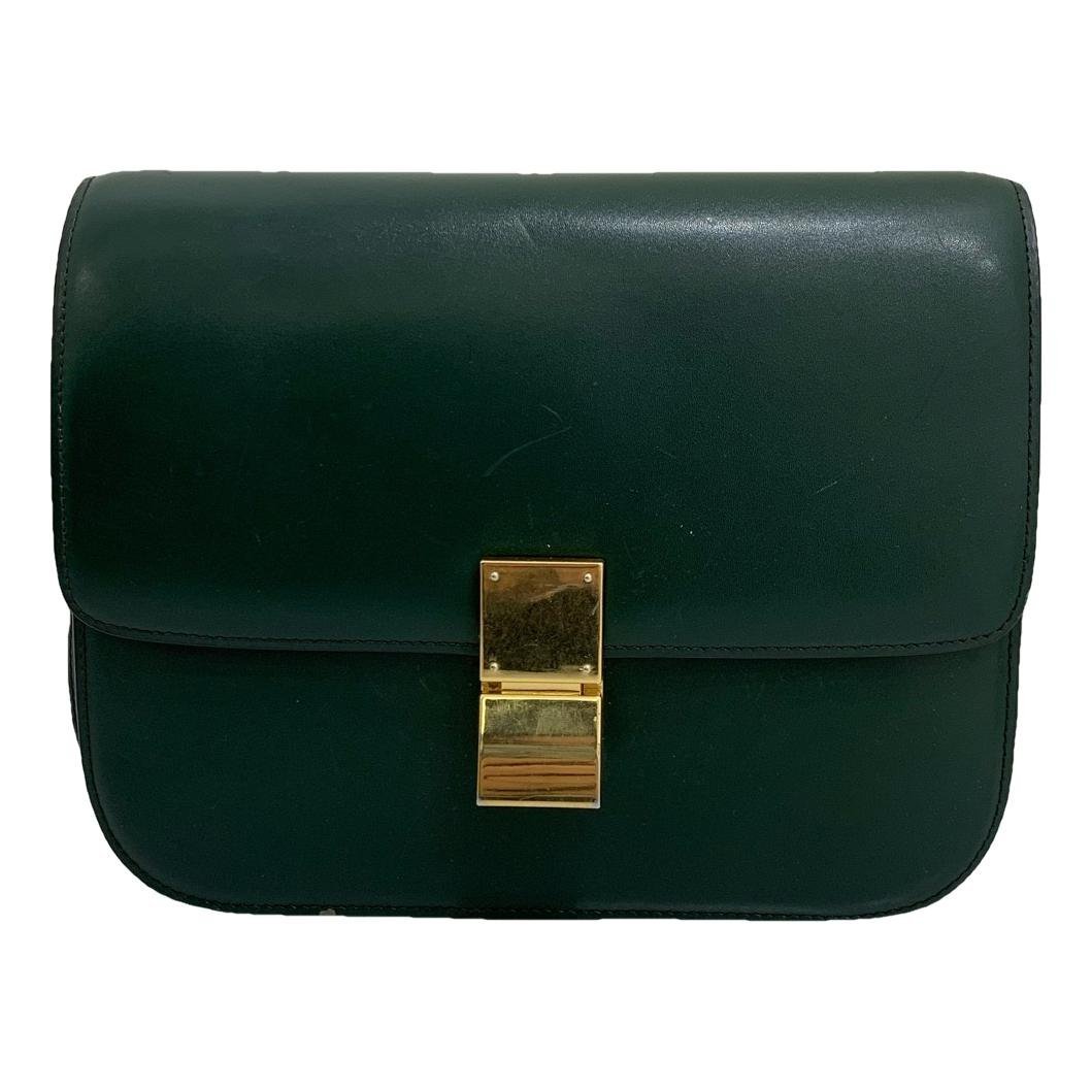 Classic leather handbag