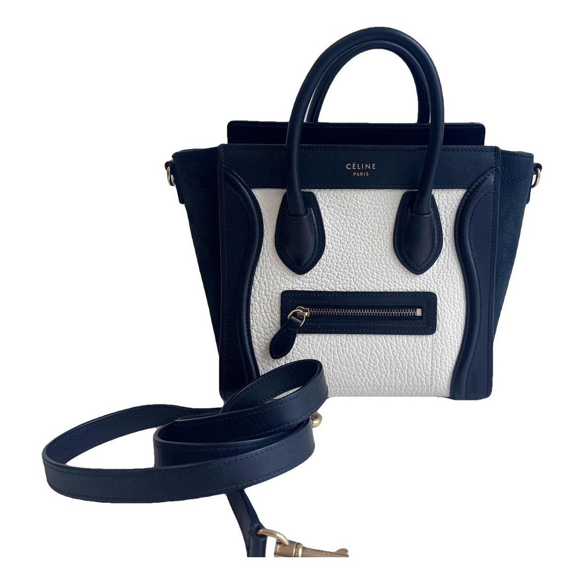 Luggage leather handbag