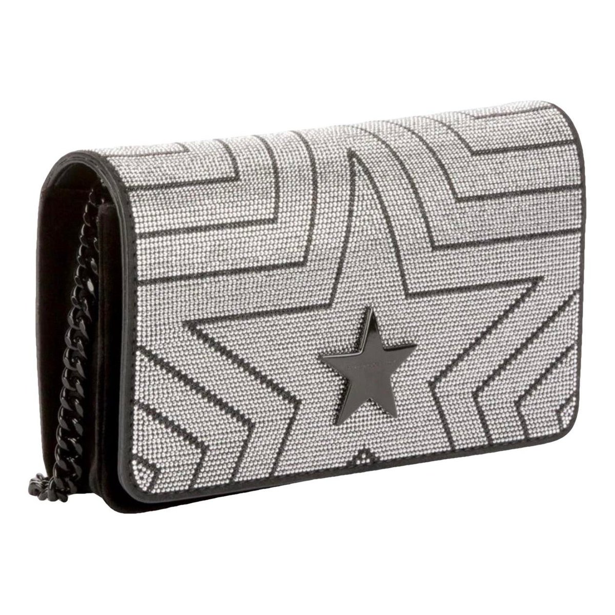 Stella Star velvet handbag