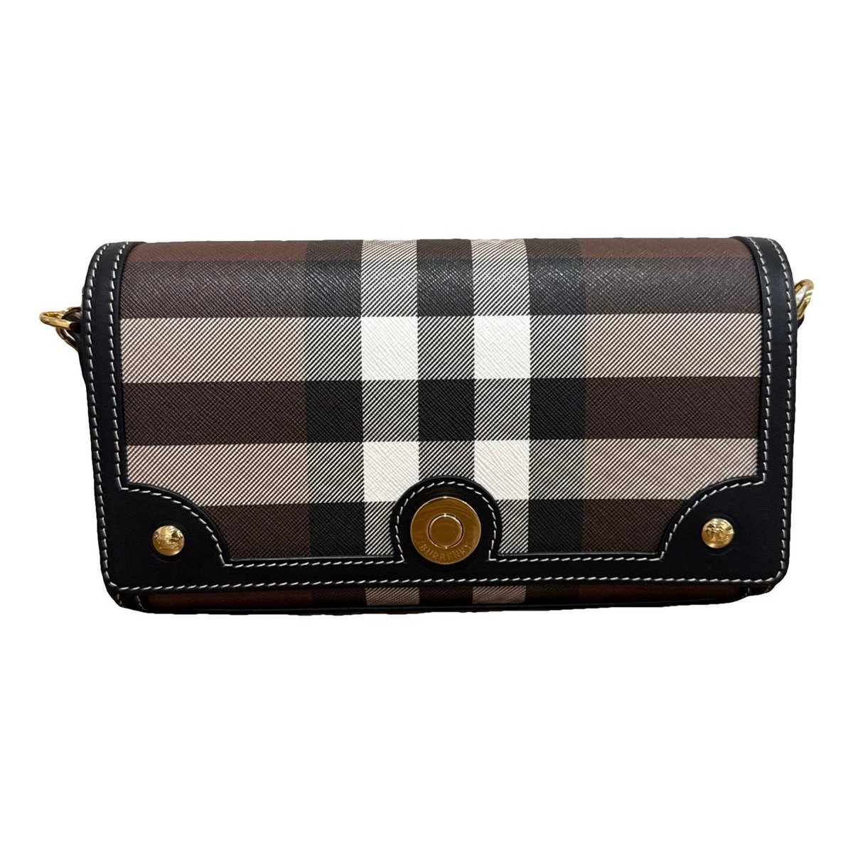 Note leather handbag