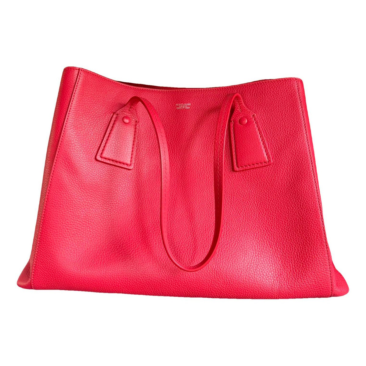 Leather tote