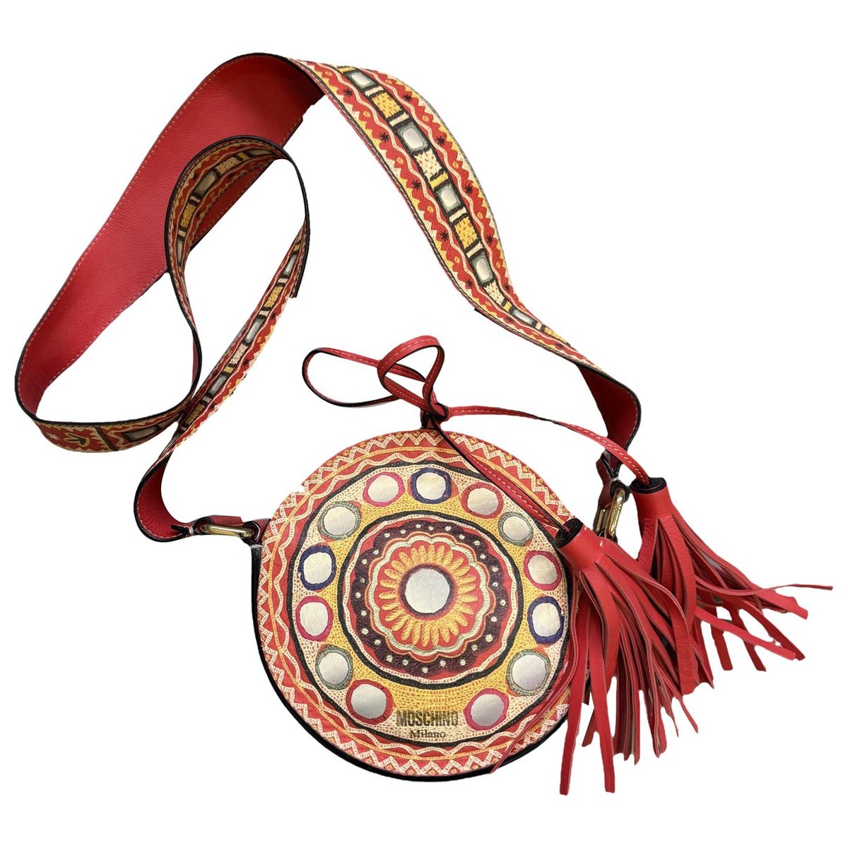 Leather crossbody bag
