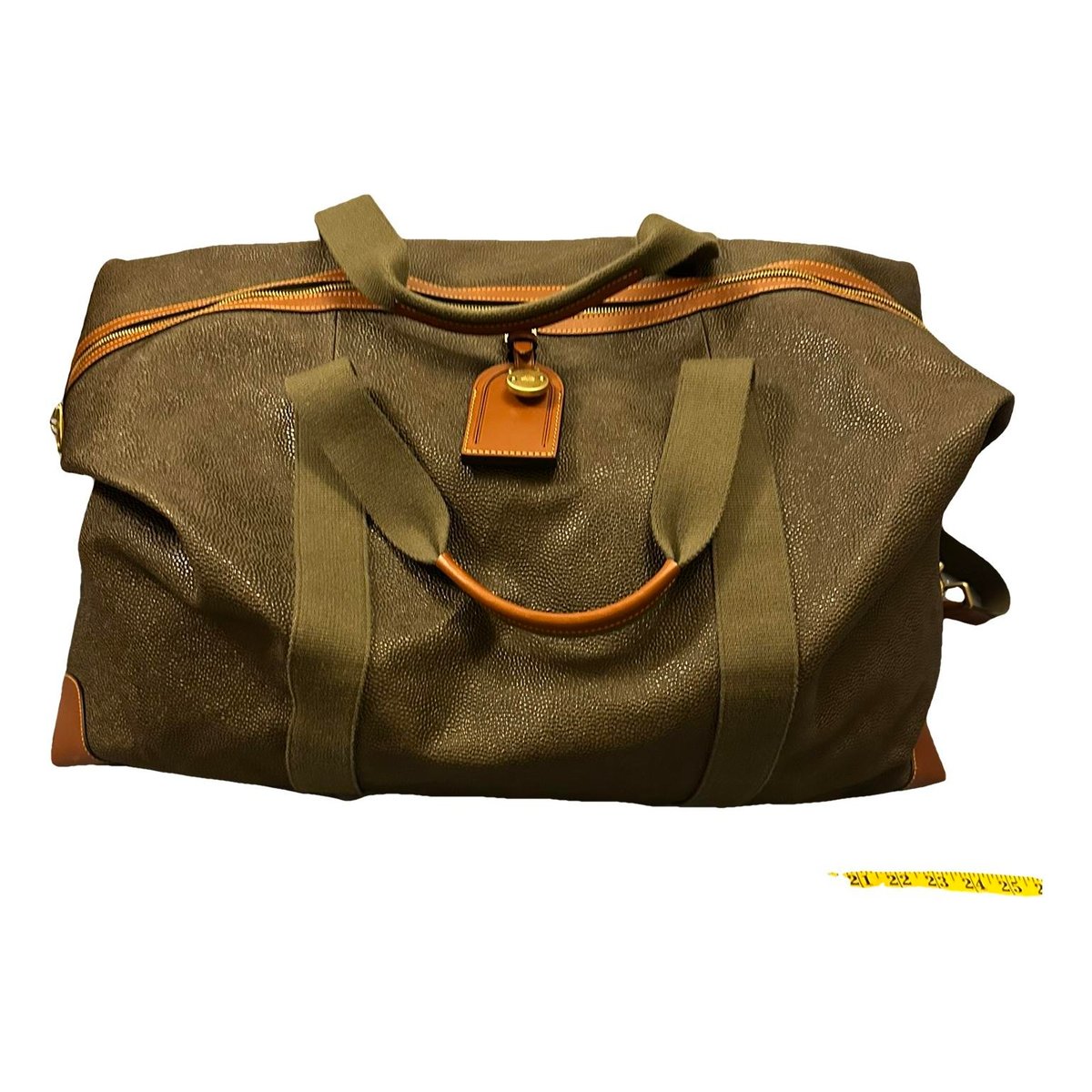 Leather 48h bag
