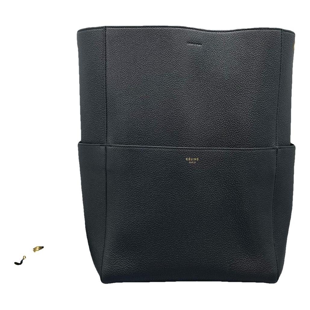 Seau Sangle leather handbag