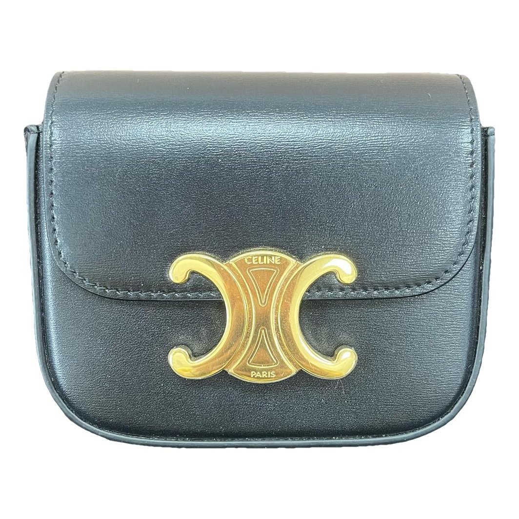 Triomphe leather handbag