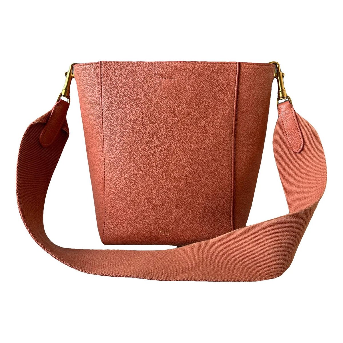 Seau Sangle leather handbag