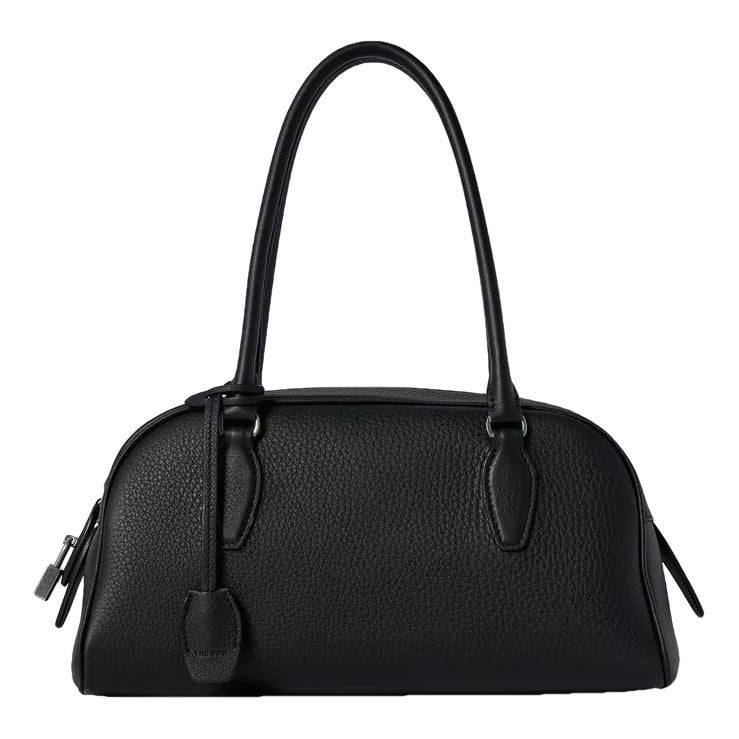 Leather bowling bag