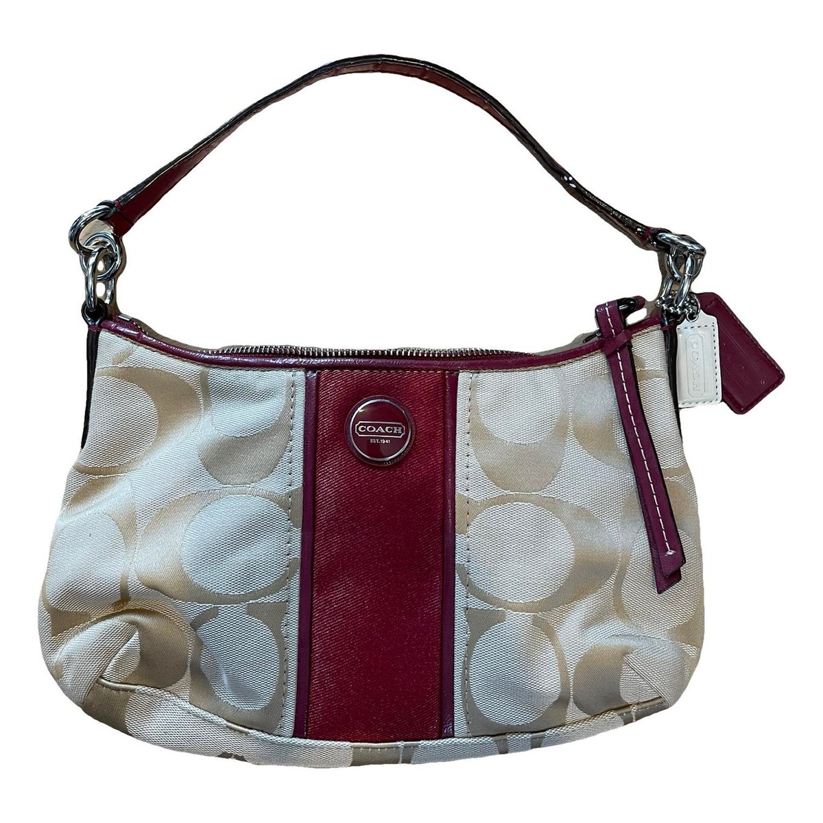 Signature Sufflette cloth handbag