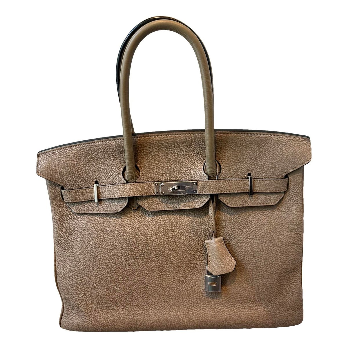 Birkin 35 leather handbag