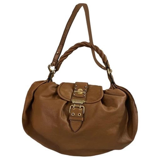 Bow bag leather clutch bag