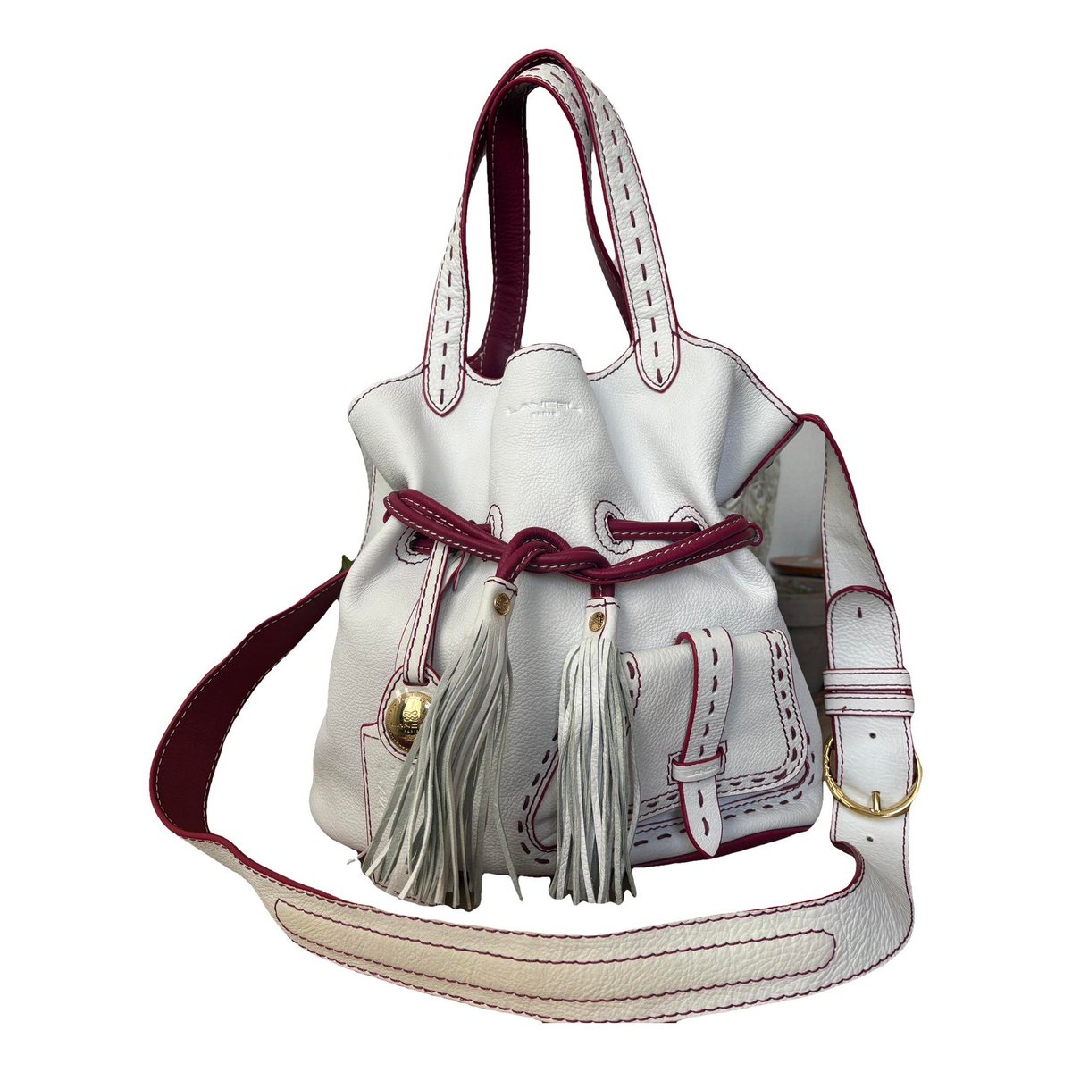 1er Flirt leather handbag
