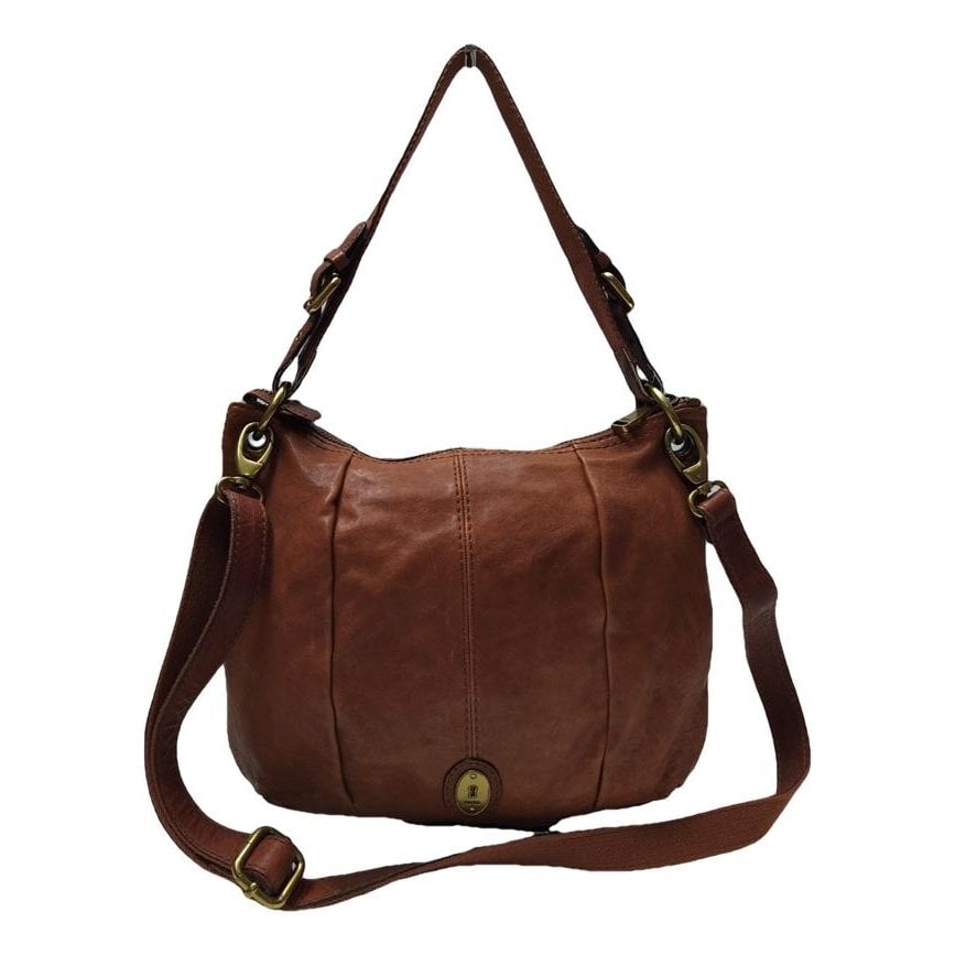 Leather crossbody bag