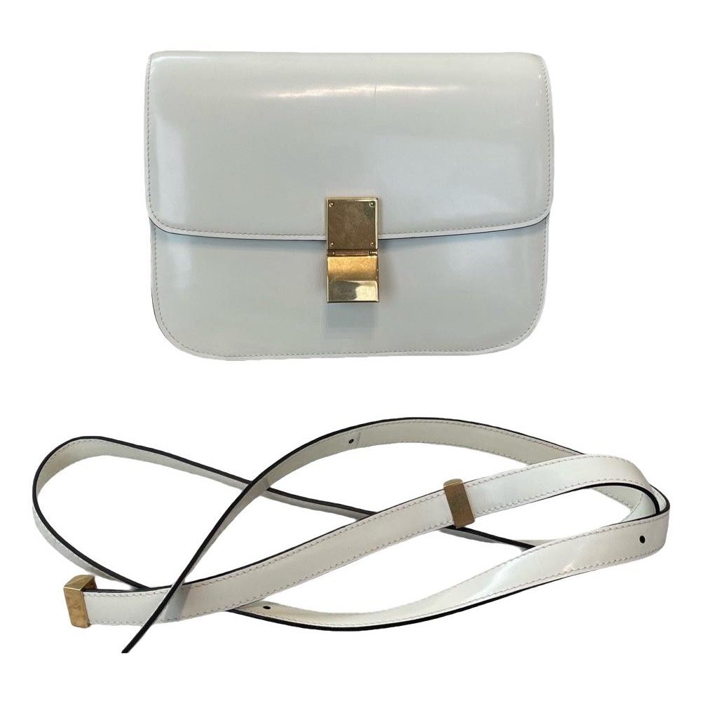 Classic leather crossbody bag