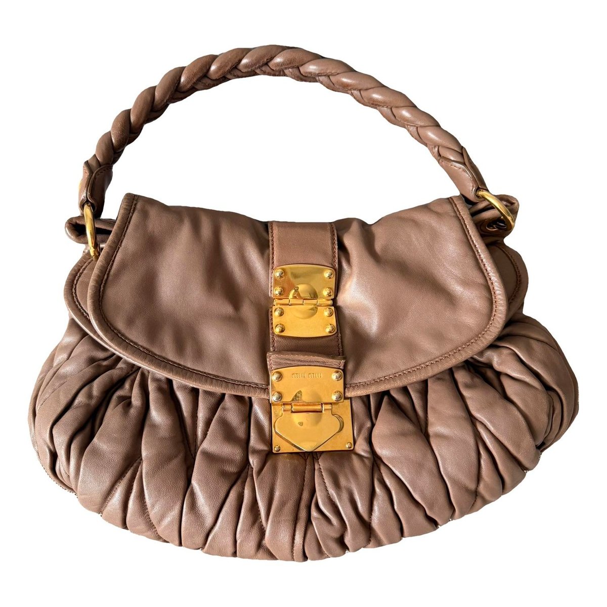 Coffer leather bag