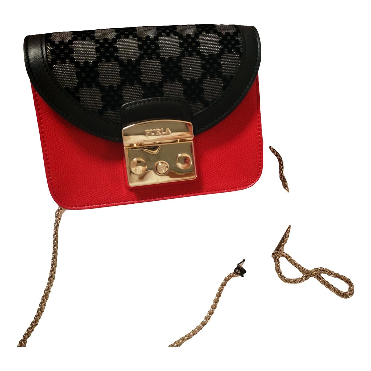 Metropolis leather mini bag