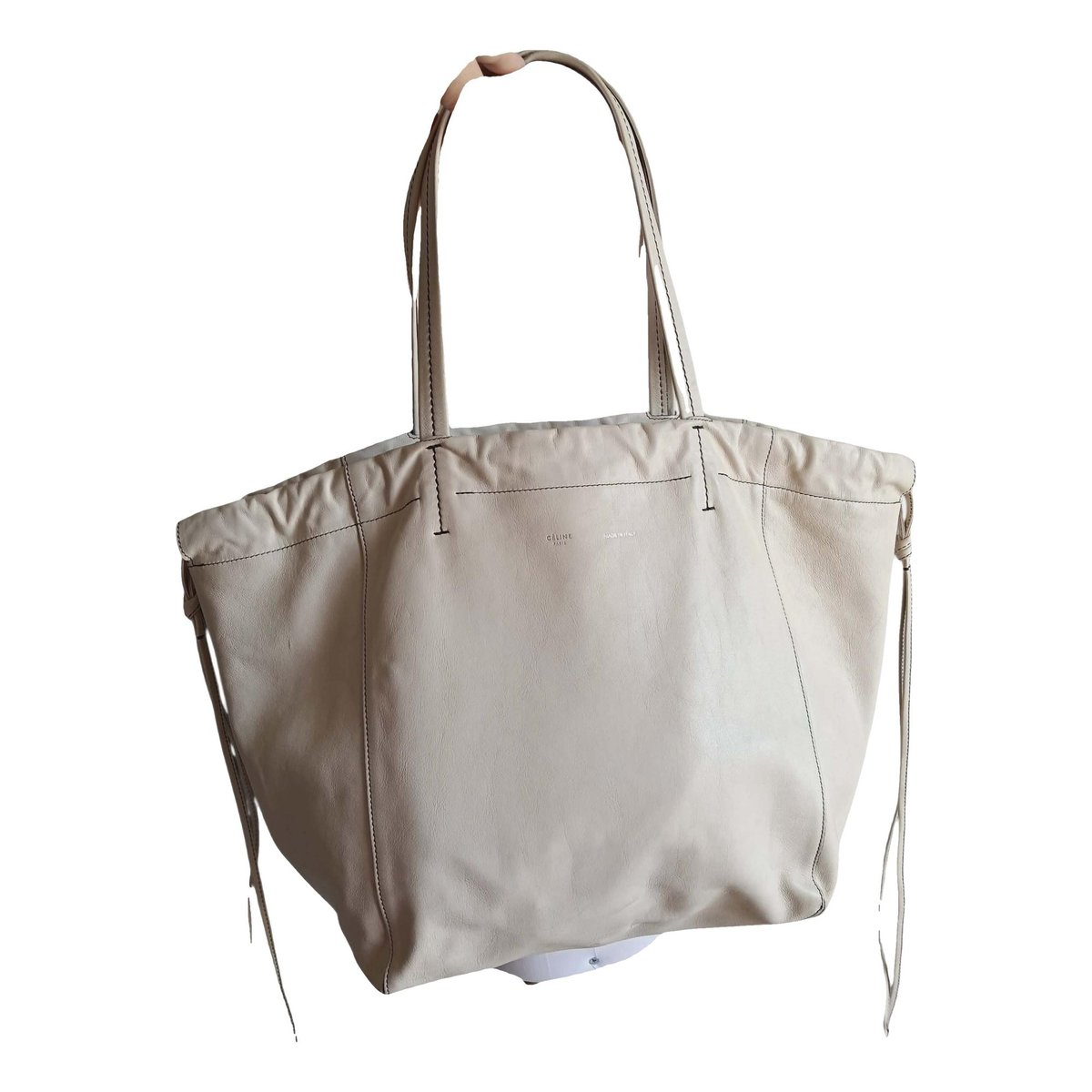 Phantom leather handbag
