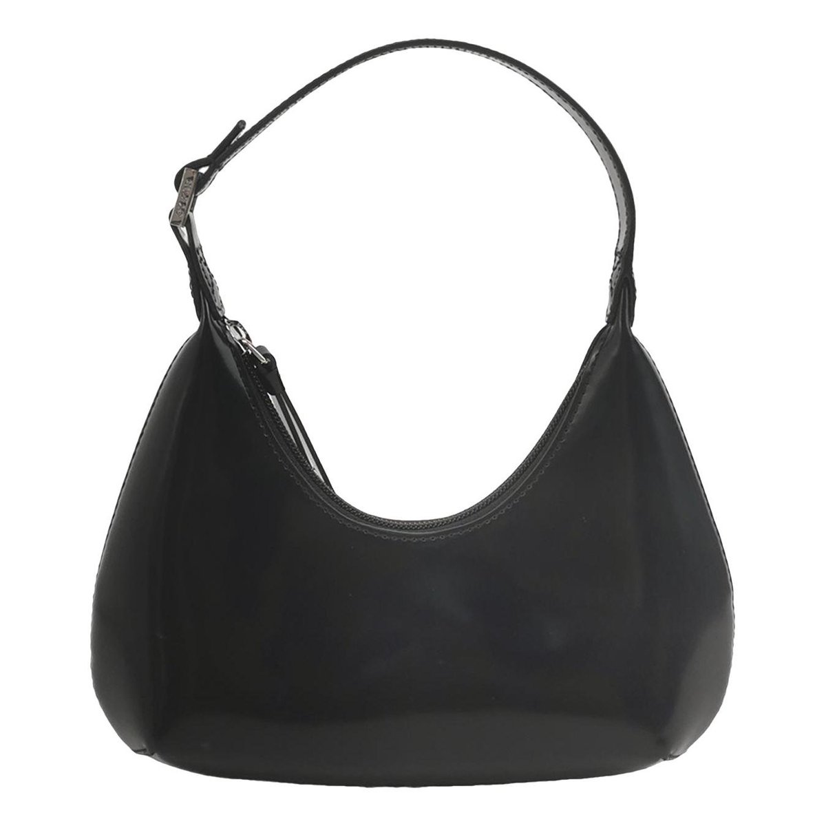 Amber leather handbag