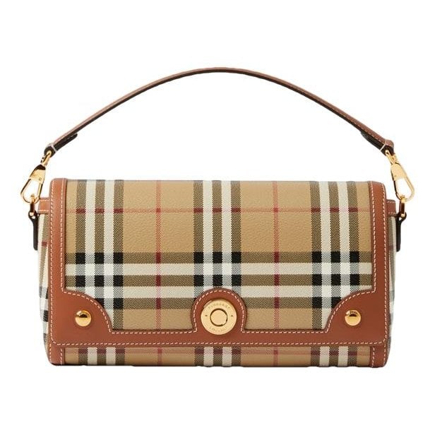 Note leather handbag