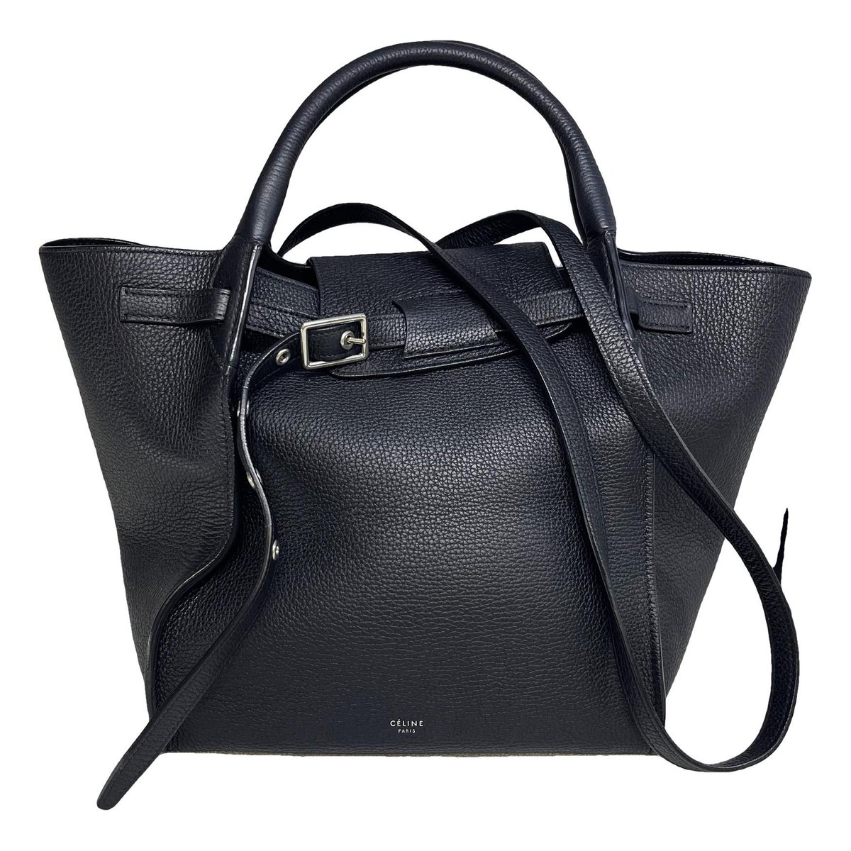 Big Bag leather handbag