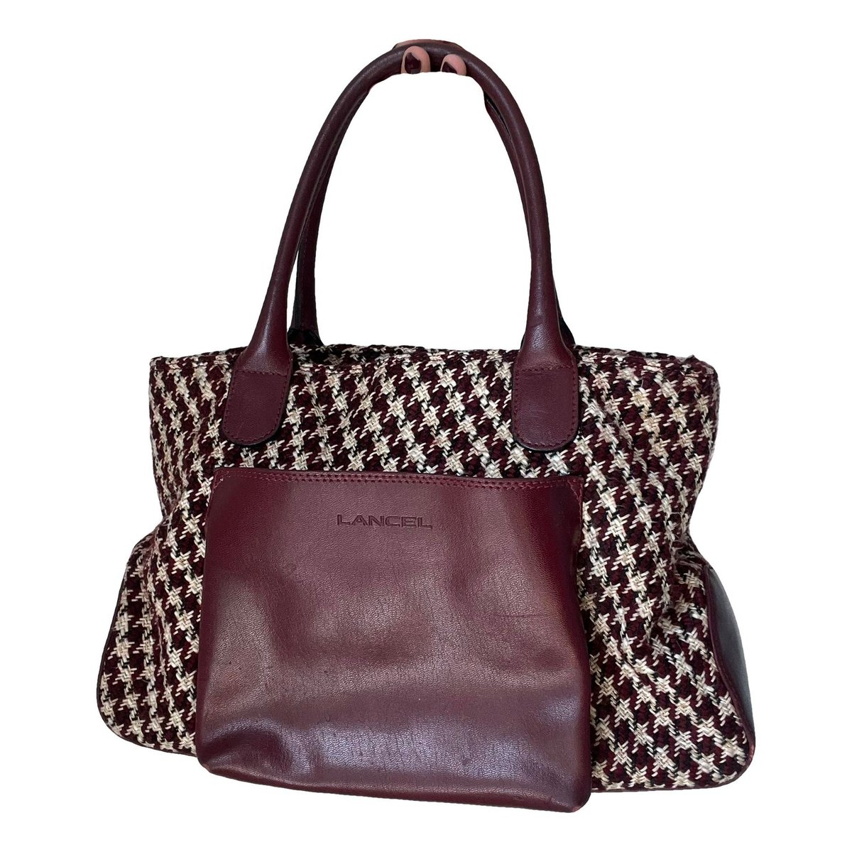 French Flair tweed handbag