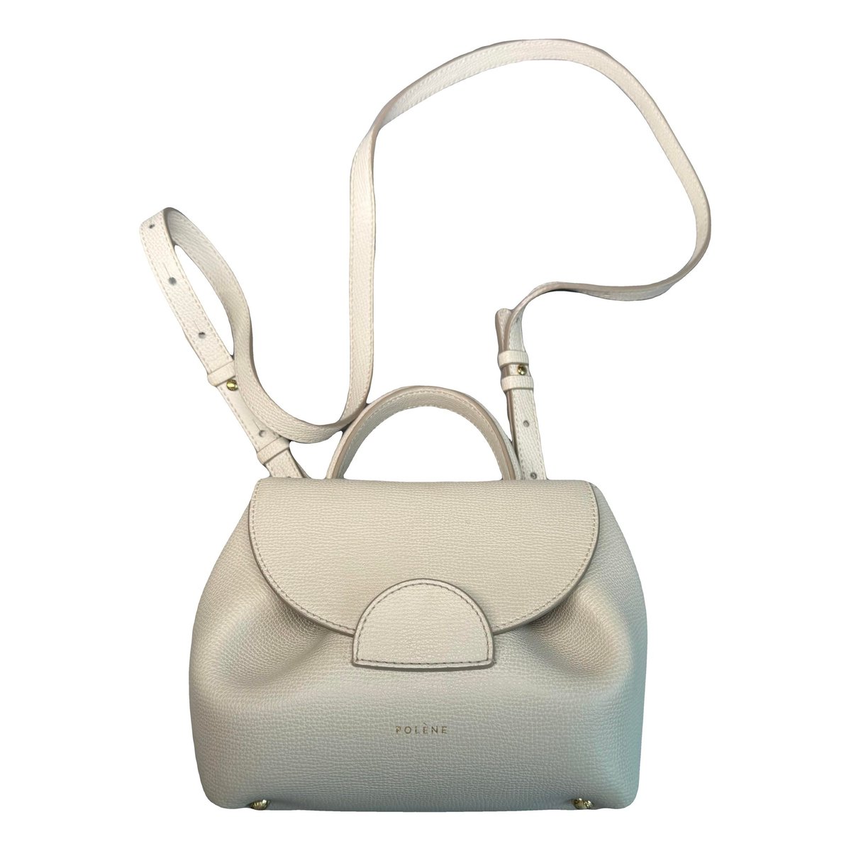 Numéro un nano leather handbag