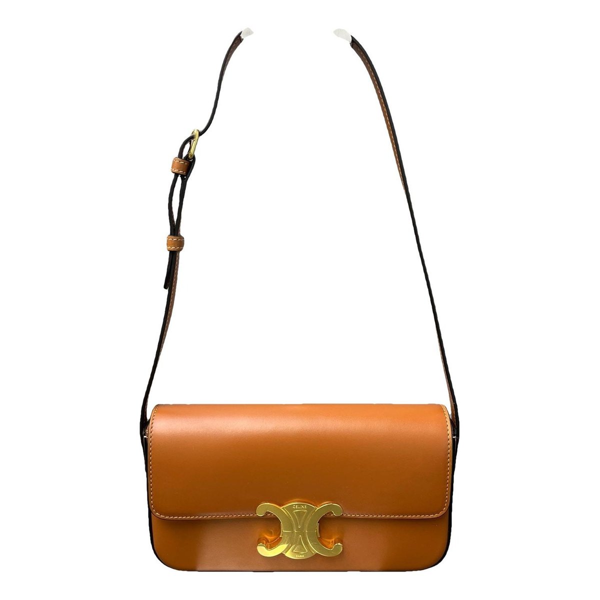 Triomphe Long leather handbag