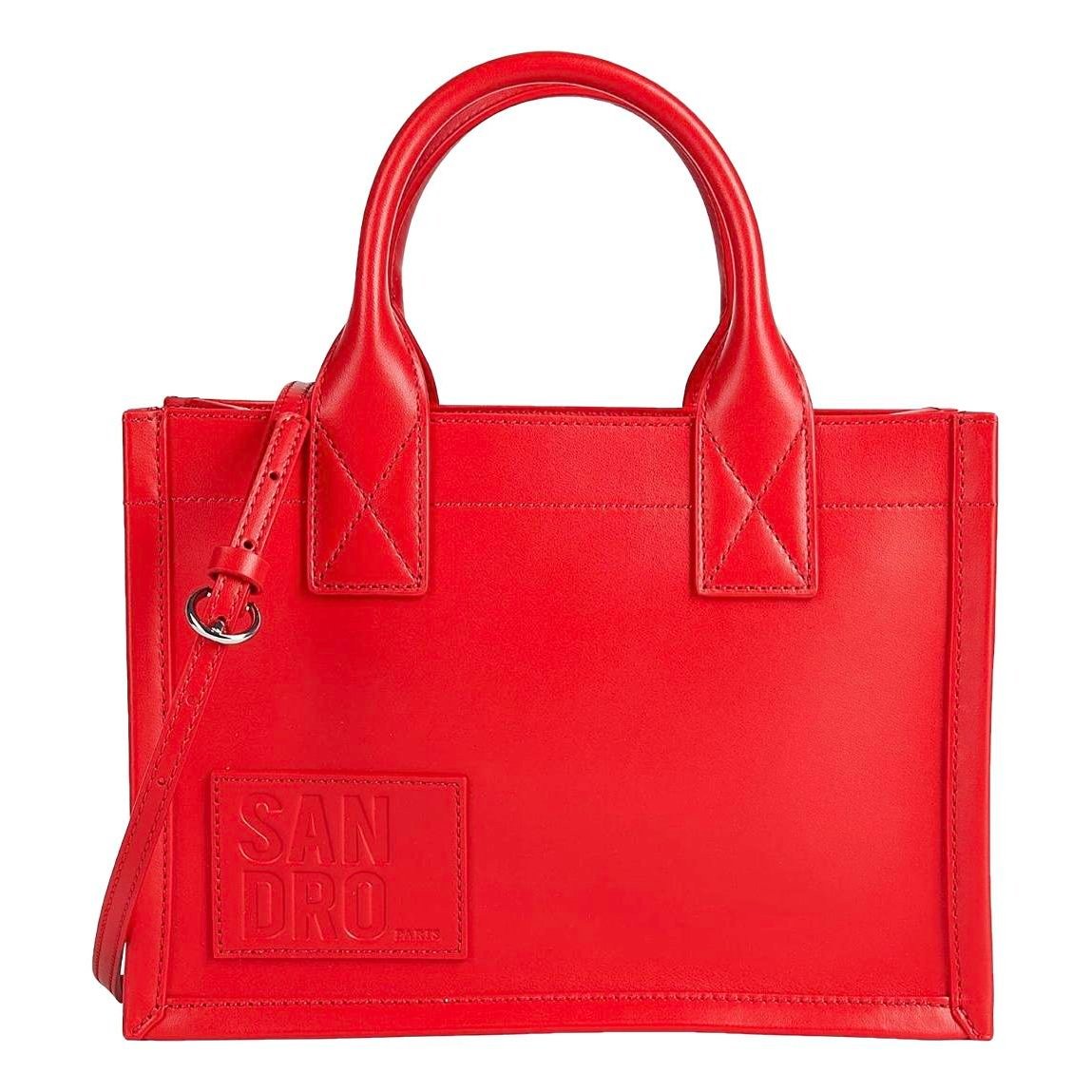 Leather tote