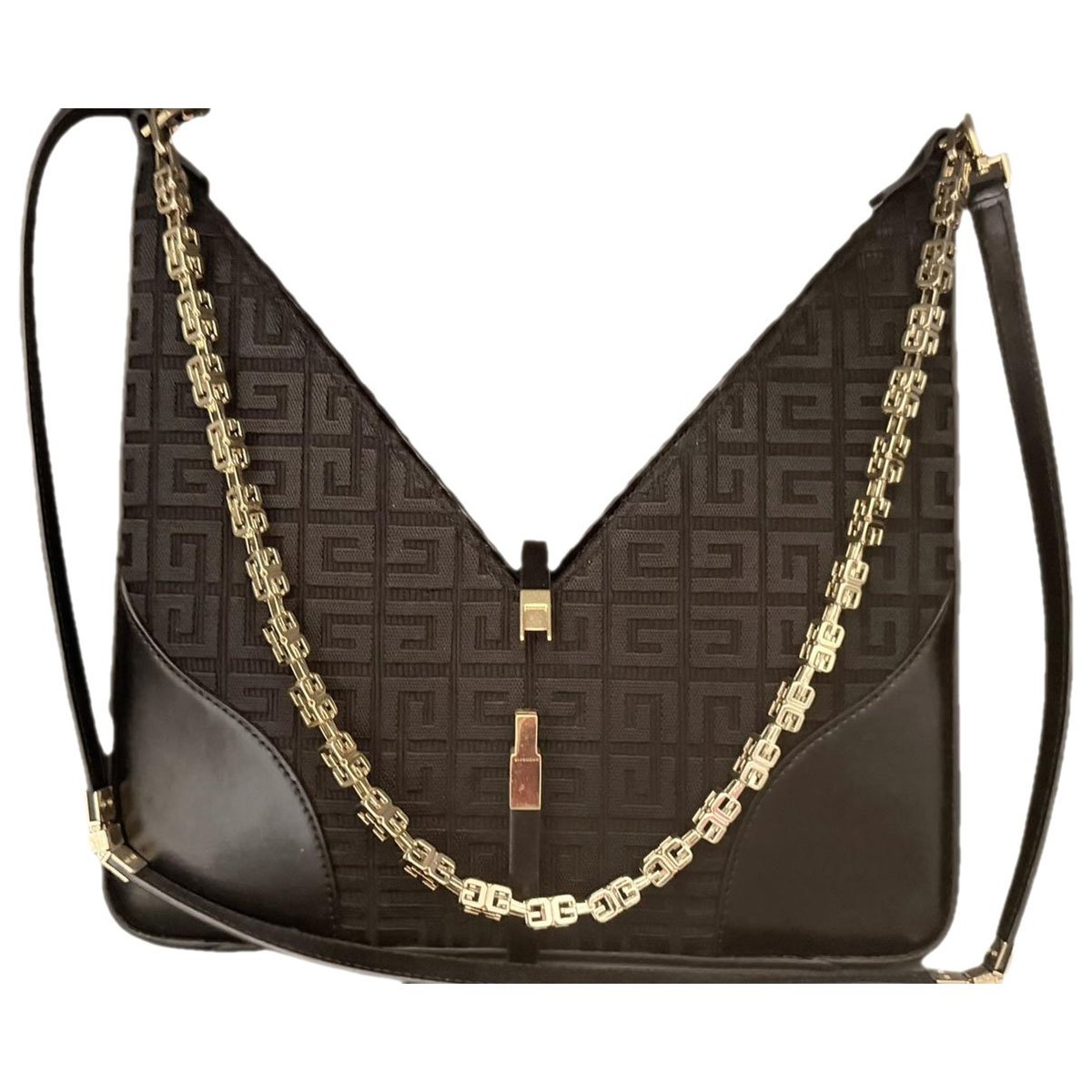Cut Out leather handbag