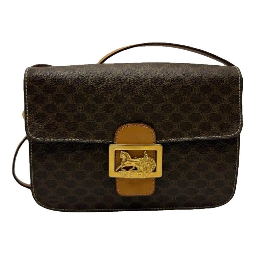 C bag vinyl crossbody bag